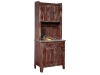 530-Little Settlers Hutch-Red with Bel Air Stain-CL