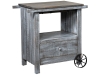 533-Gold Mine- Tea Cart-Gray-CL