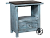 533-Gold Mine-Tea Cart-Seafoam-CL