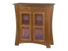 Arts & Crafts Pie Safe-with Copper Panels-HC