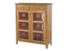 Classic Pie Safe-43503-with Copper Panels-HC