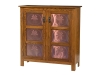 Mission Pie Safe-#43443-with Copper Panels-HC