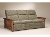640-Skyline Slat Reclining Sofa-AJF