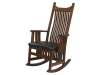 098-Royal Mission Rocker with Leather Seat-DE