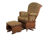 171-093-Swan Back Swivel Glider and Ottoman-DE