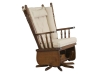 192-4-Post High Back Swivel Glider-DE