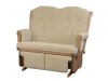271-Swan Back Love Seat Glider-DE