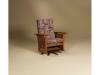 711-Bow Arm Slat Swivel Glider-AJF