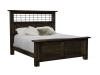 085-Iron Wood Bed-IT