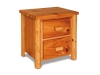 BC218-PP-2 Drawer Nightstand-Plain Pine-FS