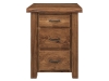 5653-Cross Lake-Live-Edge-3 Drawer Nightstand-HH