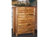 BC214-RP: 5 Drawer Chest-Rustic Pine-FS
