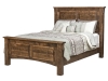 6603-Rough Cut 2-Panel Maplewood Bed-HH