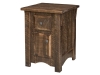 6676-Rough Cut Maplewood Nightstand-HH