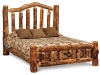 B103W/LF-A: Log Bed-Queen w/Low Foot Board-Bunky Board-FS