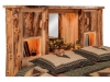 B139-A: Log Bookcase Headboard-Features-FS
