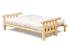 EC-B142-PP-Full Econo Line Futon-Down Position-Plain Pine-FS