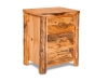 BC217-RP: 3 Drawer Nightstand-Rustic Pine-FS