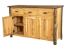 1802-Hickory Sideboard-Shelf-HH