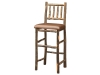 1286-30 inch Early American Bar Stool-Leather-HH