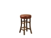 1289-24 inch Hoosier Bar Stool-Leather-HH