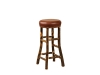 1291-30 inch Hoosier Bar Stool-Leather-HH