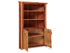 S610-RC: Corner Cabinet-Open-Red Cedar-FS