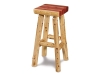DR407-RC: Flat Bar Stool-Red Cedar-FS