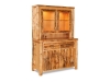 M309-RP: Hutch w/Touch Light-Rustic Pine-FS