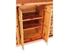 M321-A: Kitchen Bar-Door Opening-Red Cedar-FS