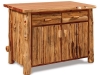M323-RC: Kitchen Island-Red Cedar-FS