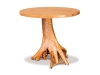 T522-RP: 36" Round Stump Table-Rustic Pine-FS