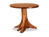 T522-RP-ST: 36" Round Stump Table-Rustic Pine-FS