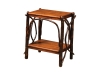 1404-End Table with Solid Top and Shelf-HH