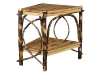 1404W-Wedge Shaped End Table-HH