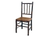 1142-Game Table Chairs Solid-Spindle-HH
