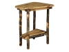 1427W-Wedge Shaped Bearwood End Table-HH