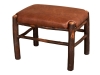 1162-Fireside Footstool with Fabric-HH