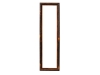 1349-Hickory Framed Mirror-HH