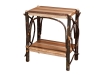1460-End Table with Solid Shelves-HH