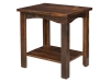 6402-Rough Cut Maplewood End Table-HH