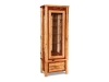 Log Curio Cabinet-Red Cedar-FS