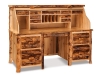 M327-A: Rolltop Desk-Open-Aspen-FS