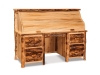 M327-A: Rolltop Desk-Aspen-FS