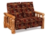 LR704-A: Log Reclining Love Seat-Aspen-FS