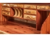 M328-RC: Rolltop Desk: Single Pedestal-Details-FS