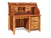 M328-RC: Rolltop Desk: Single Pedestal-Open-FS