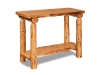 T513RP: Flat Sofa Table w/Shelf-Rustic Pine-FS