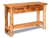 T512-RP: Sofa Table w/Drawers-Rustic Pine-FS