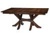 Lawrence Double Pedestal Table-D-175-NW